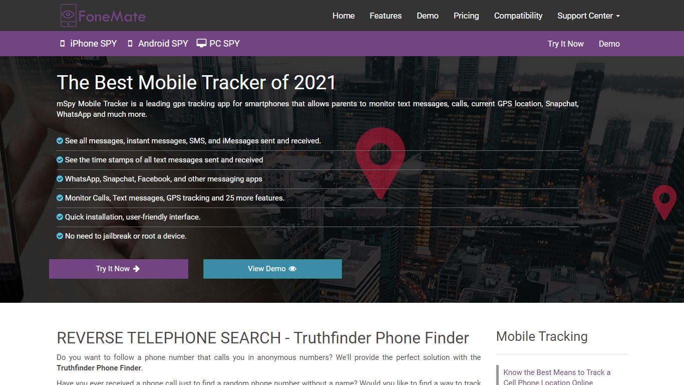 REVERSE TELEPHONE SEARCH - Truthfinder Phone Finder